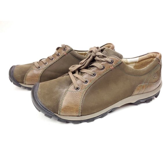 Womens Keen Briggs Hiking Shoes Sz 10 Brown Leather - Picture 4 of 11